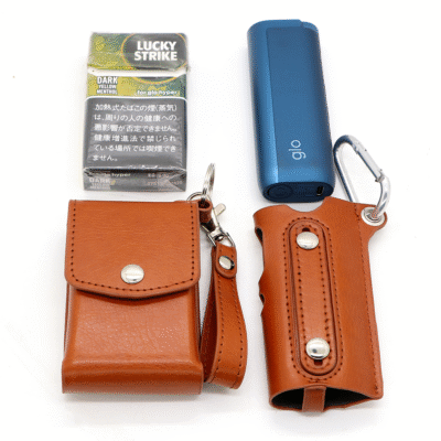 Glo Hyper Pro 主機專用皮套收納包：煙機煙彈可拆分雙袋設計 多色可選